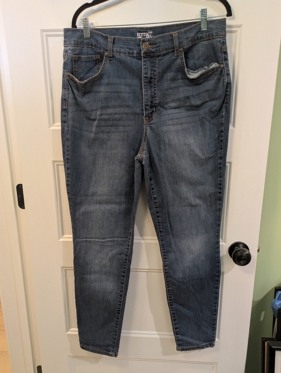 Terra & Sky Denim - 🔴 terra + Sky High-Rise Slim Jeans in Medium Wash